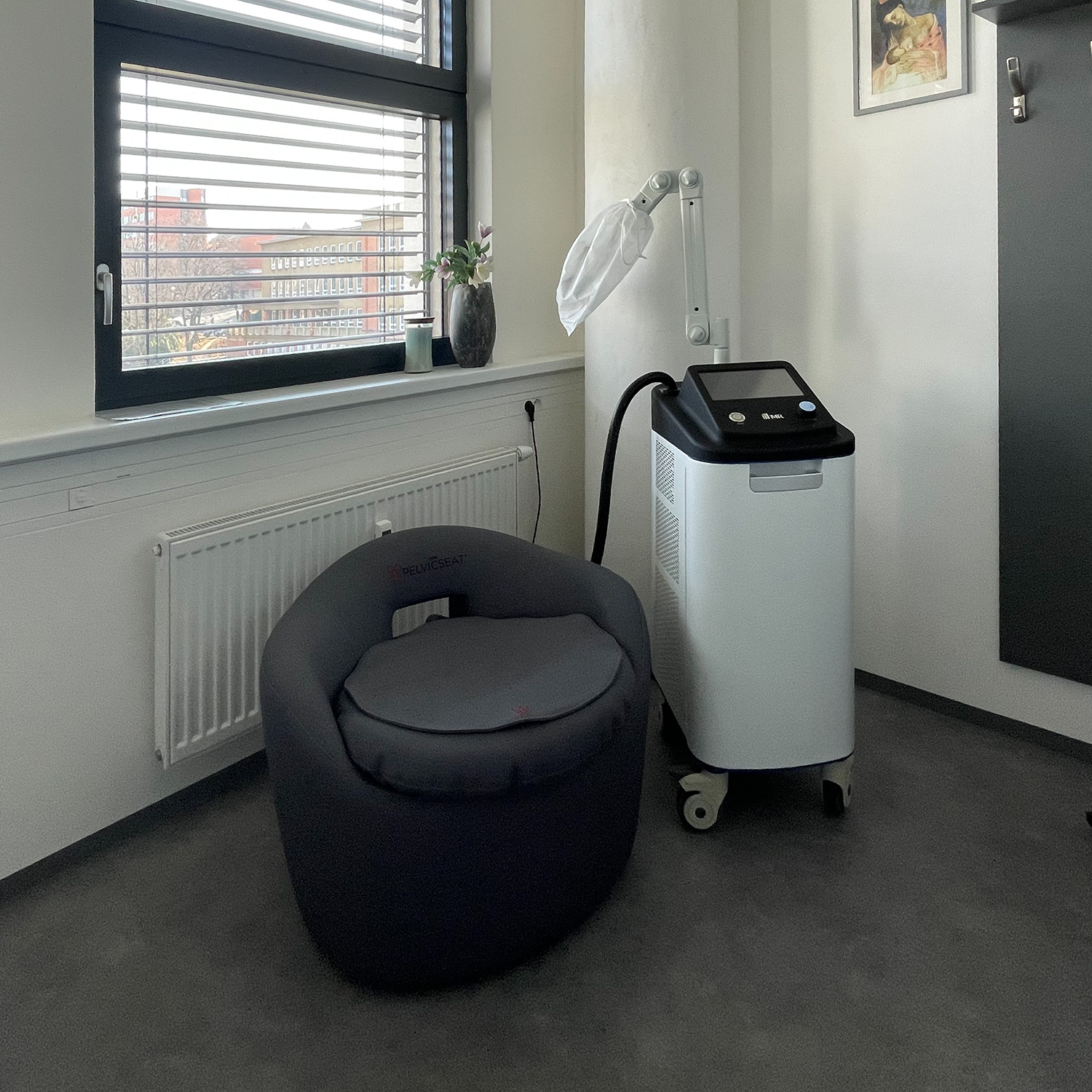 Ilustrační fotografie terapie PelvicSeat®